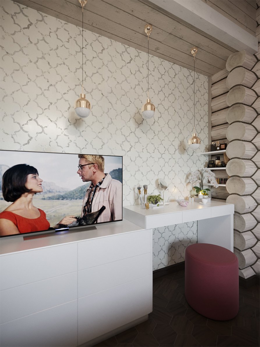 Фотография: Спальня в стиле Современный, Дом, Проект недели, Дом и дача, Ирина Васильева, 4 и больше, Более 90 метров, Егорьевск – фото на INMYROOM