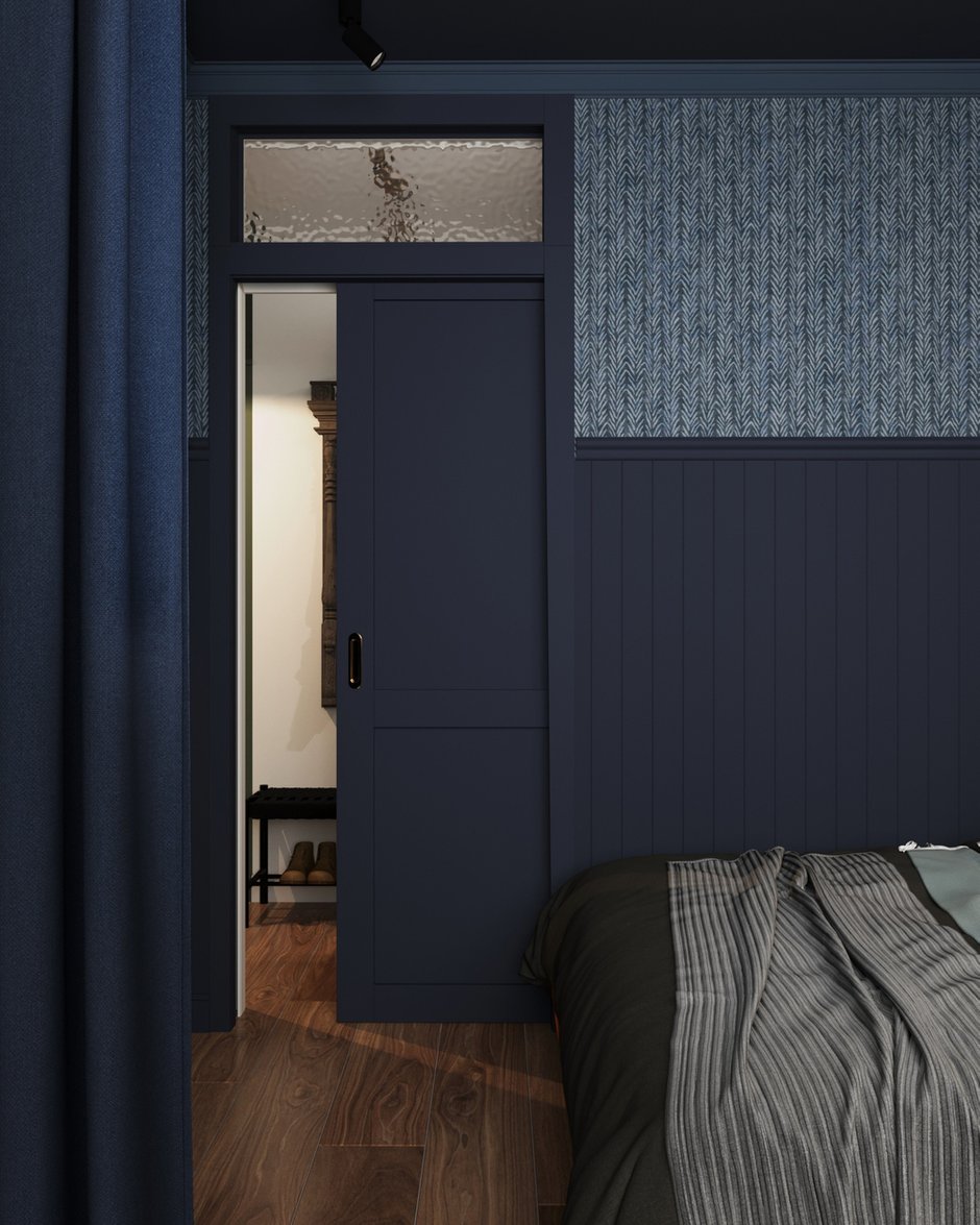 Фотография:  в стиле , Малогабаритная квартира, Квартира, Проект дня, Московская область, Кирпичный дом, 1 комната, до 40 метров, Анастасия Струве, современный с элементами классики и винтажа – фото на INMYROOM