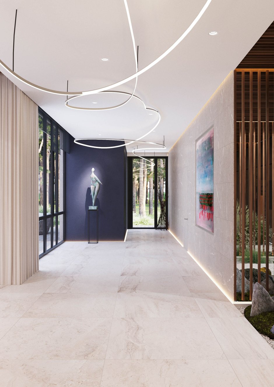 Фотография: Прихожая в стиле Современный, Дом, Проект дня, Московская область, Шамсудин Керимов, Эксклюзивные проекты, Никольская слобода – фото на INMYROOM