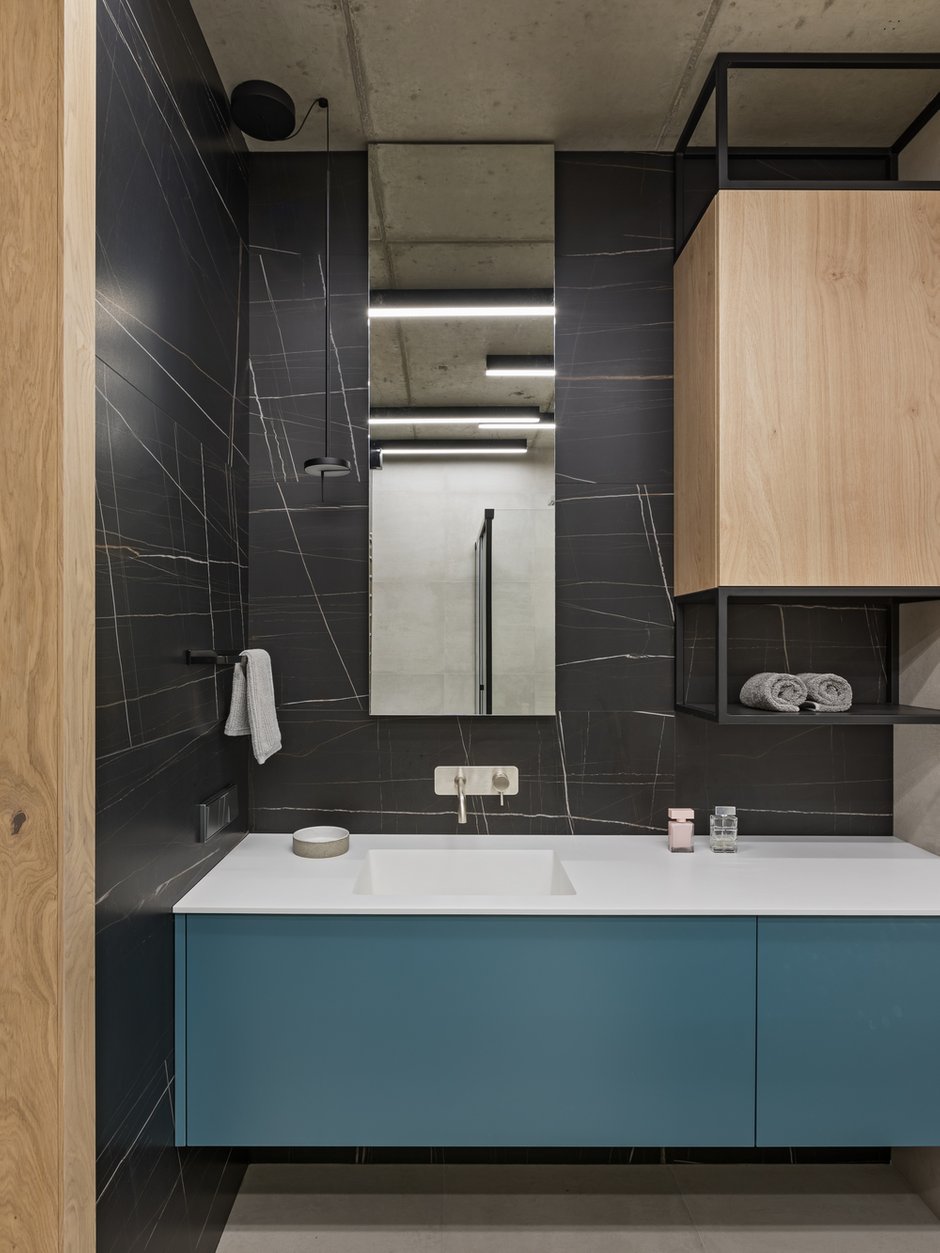 Фотография: Ванная в стиле Современный, Квартира, Проект недели, Минск, 3 комнаты, 60-90 метров, Юлия Мурыгина – фото на INMYROOM