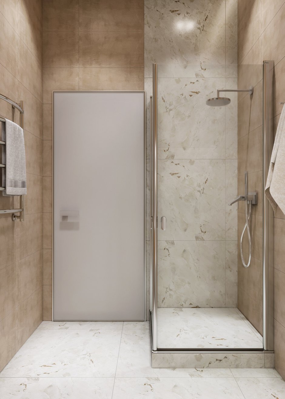 Фотография: Ванная в стиле Современный, Скандинавский, Дом, Проект дня, Дача, Дом и дача, Ленинградская область, 4 и больше, Более 90 метров, FoRRoom's – фото на INMYROOM