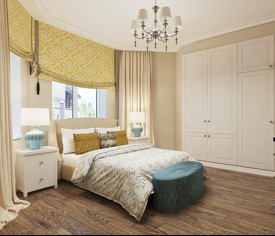 Фотография: Спальня в стиле Прованс и Кантри, Классический, Современный, Дом, Проект недели, интерьер кабинета, кухня-гостиная дизайн, Челябинск, Валерия Стенникова, Insomnia, американский стиль – фото на INMYROOM