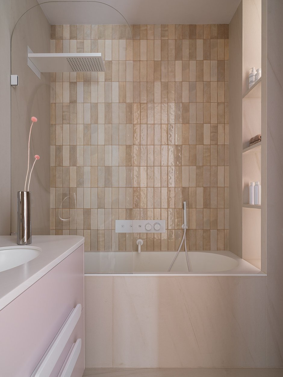 Фотография: Ванная в стиле Современный, Квартира, Проект дня, Москва, 3 комнаты, 40-60 метров, Анастасия Ковальчук – фото на INMYROOM