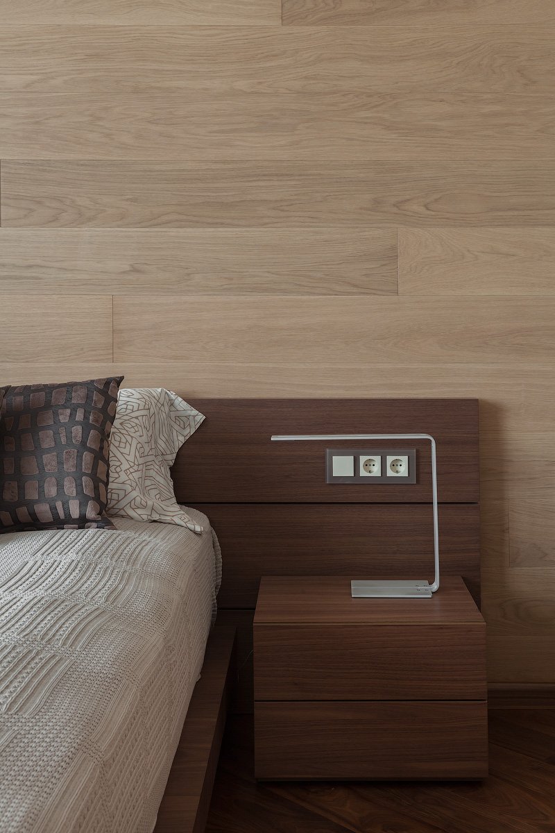 Фотография: Спальня в стиле Современный, Квартира, Проект недели, новостройка, Монолитный дом, 3 комнаты, Более 90 метров – фото на INMYROOM