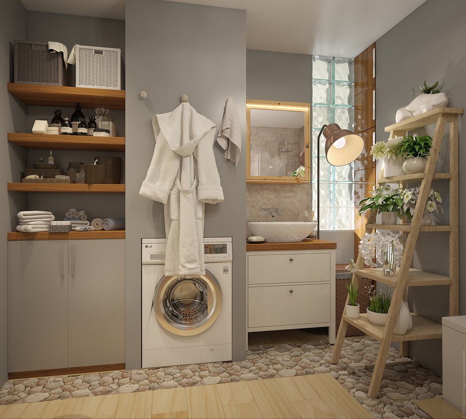Фотография:  в стиле , Квартира, Gorenje, Vitra, Проект недели, Москва, ИКЕА, Like Lodka, перепланировка трешки, Fabio Home, Hansgrohe Raindance, Bosch, Villeroy&Boch, Favourite, Rav Slezak, Cir, Flugger, Студия 3.14, дом серии П3, как оформить трехкомнатную квартиру в доме серии П3, трешка в П3, перепланировка трехкомнатной квартиры в П3, как сделать трешку удобной, Теплый стан, DuPont, APE Ceramica, Wellige, Edison, ремонт трешки в брежневке, ремонт трехкомнатной квартиры в типовом доме, Porta Prima, Панельный дом, П-3 – фото на INMYROOM