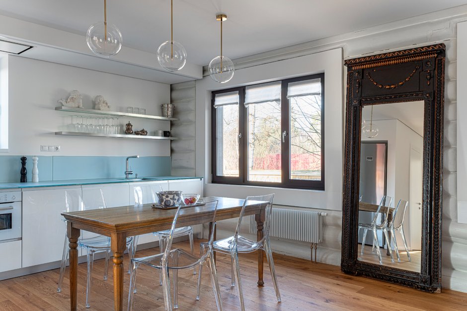 Фотография: Кухня и столовая в стиле Современный, Дом, Проект недели, Дом и дача, Московская область, 4 и больше, Более 90 метров, Decorator.pro, Насиба Бойматова, Татьяна Григорьева – фото на INMYROOM