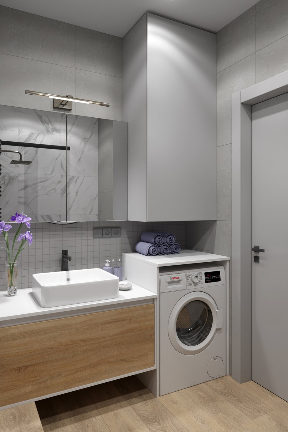 Фотография:  в стиле , Современный, Квартира, Студия, Проект недели, Москва, 40-60 метров, Ольга Москаленко – фото на INMYROOM