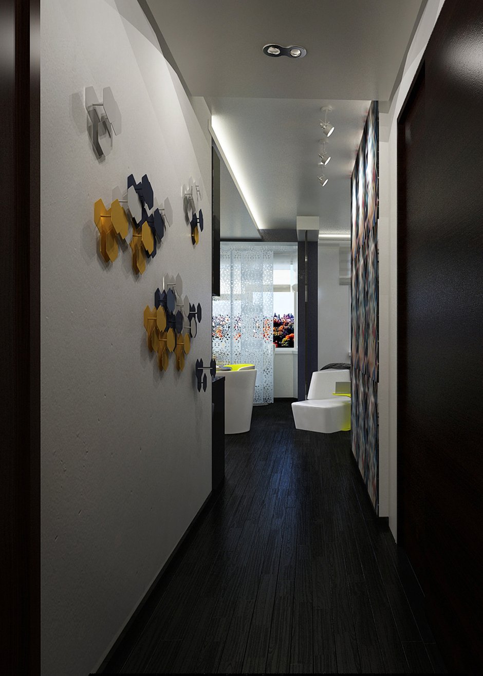 Фотография: Прихожая в стиле Современный, Квартира, BoConcept, Дома и квартиры, IKEA, Москва, Dulux – фото на INMYROOM