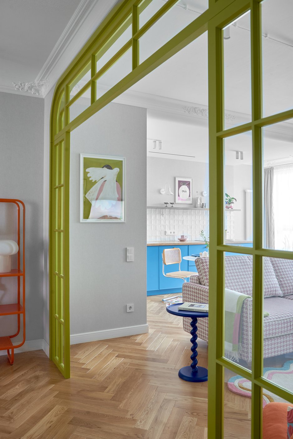 Фотография:  в стиле , Эклектика, Квартира, Проект дня, Беларусь, Минск, 2 комнаты, 60-90 метров, Анжелика Макаревич – фото на INMYROOM