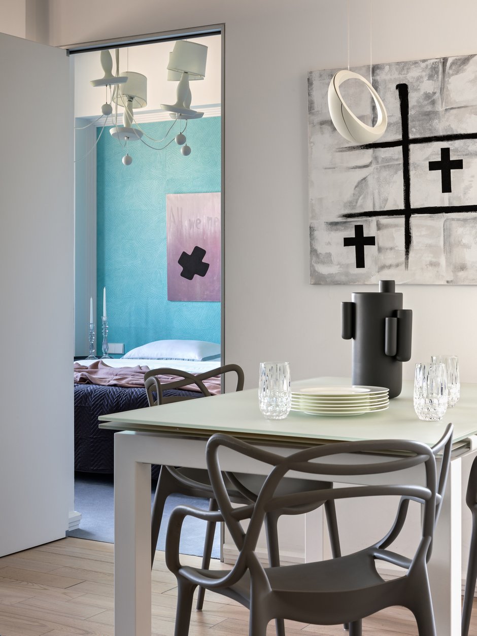 Фотография: Кухня и столовая в стиле Современный, Квартира, Проект недели, Минск, 3 комнаты, Более 90 метров, Маргарита Павелко – фото на INMYROOM