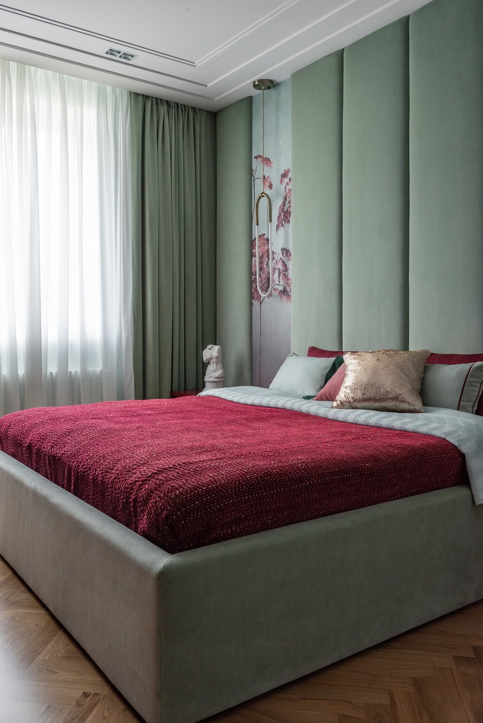 Фотография: Спальня в стиле Современный, Эклектика, Квартира, Проект недели, Екатеринбург, 4 и больше, Более 90 метров, Ксения Ерлакова – фото на INMYROOM