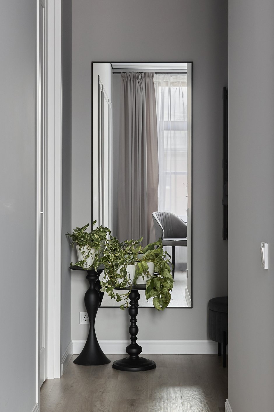 Фотография: Прихожая в стиле Современный, Малогабаритная квартира, Квартира, Проект дня, Санкт-Петербург, 1 комната, 40-60 метров, Александра Войнова – фото на INMYROOM