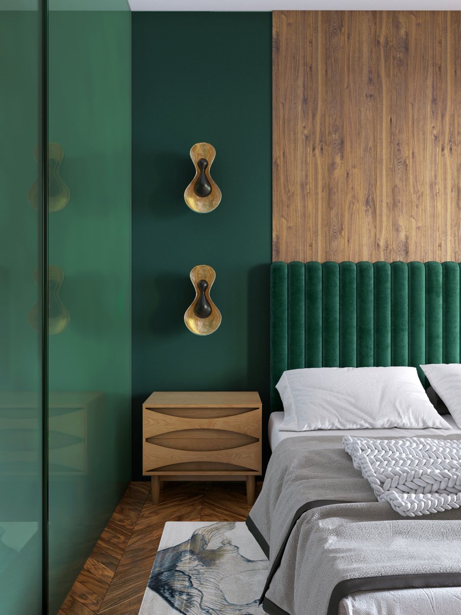 Фотография: Спальня в стиле Современный, Эклектика, Дом, Проект недели, Новая Москва, 4 и больше, Более 90 метров, Мария Глаголева, Glagoleva Design – фото на INMYROOM