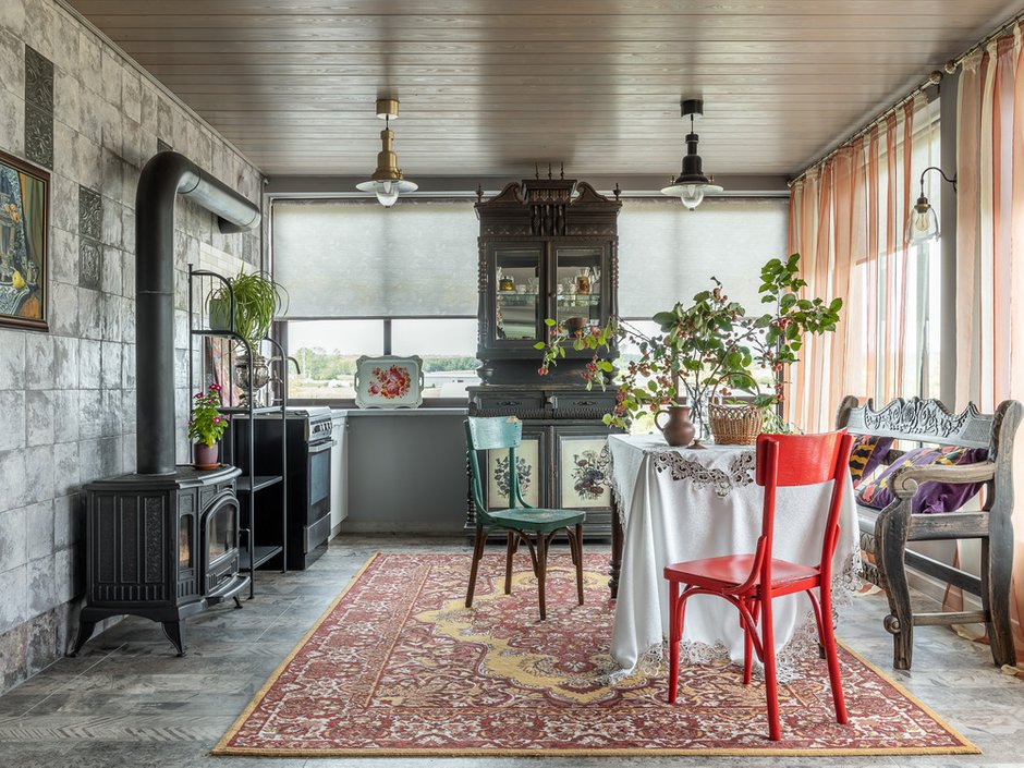 Фотография:  в стиле , Дом, Проект дня, Дом и дача, Кирпичный дом, 4 и больше, Более 90 метров, Башкортостан, Лилия Асфандиярова, прованс/винтаж – фото на INMYROOM