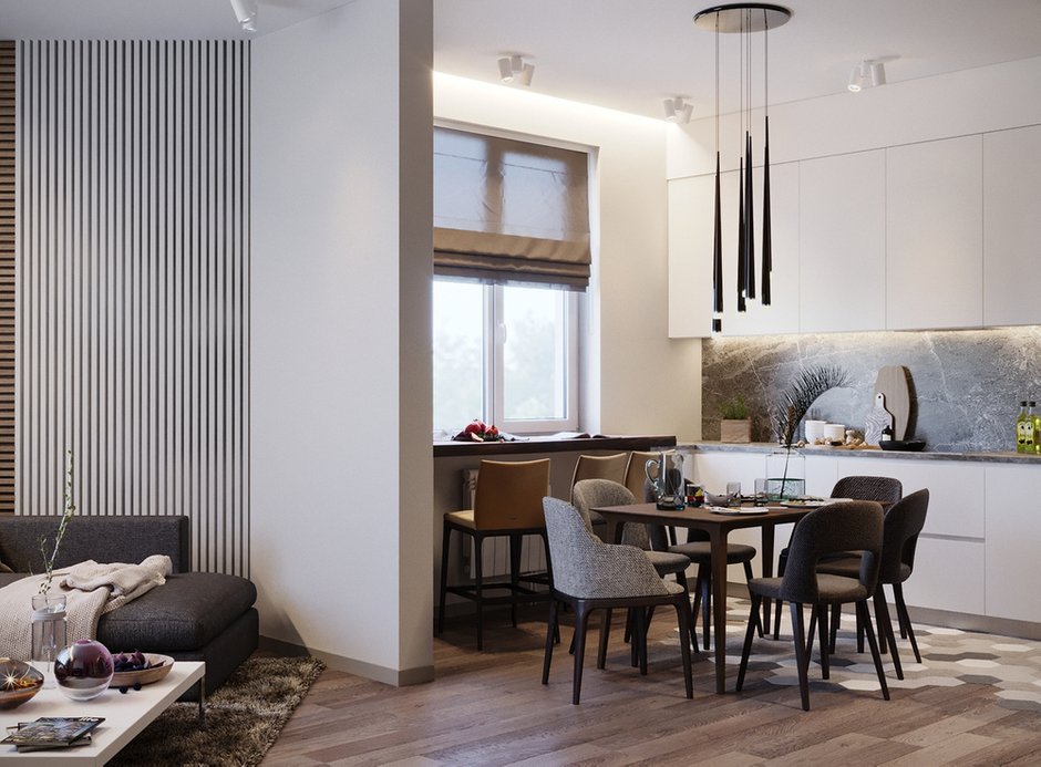 Фотография: Кухня и столовая в стиле Современный,  – фото на INMYROOM