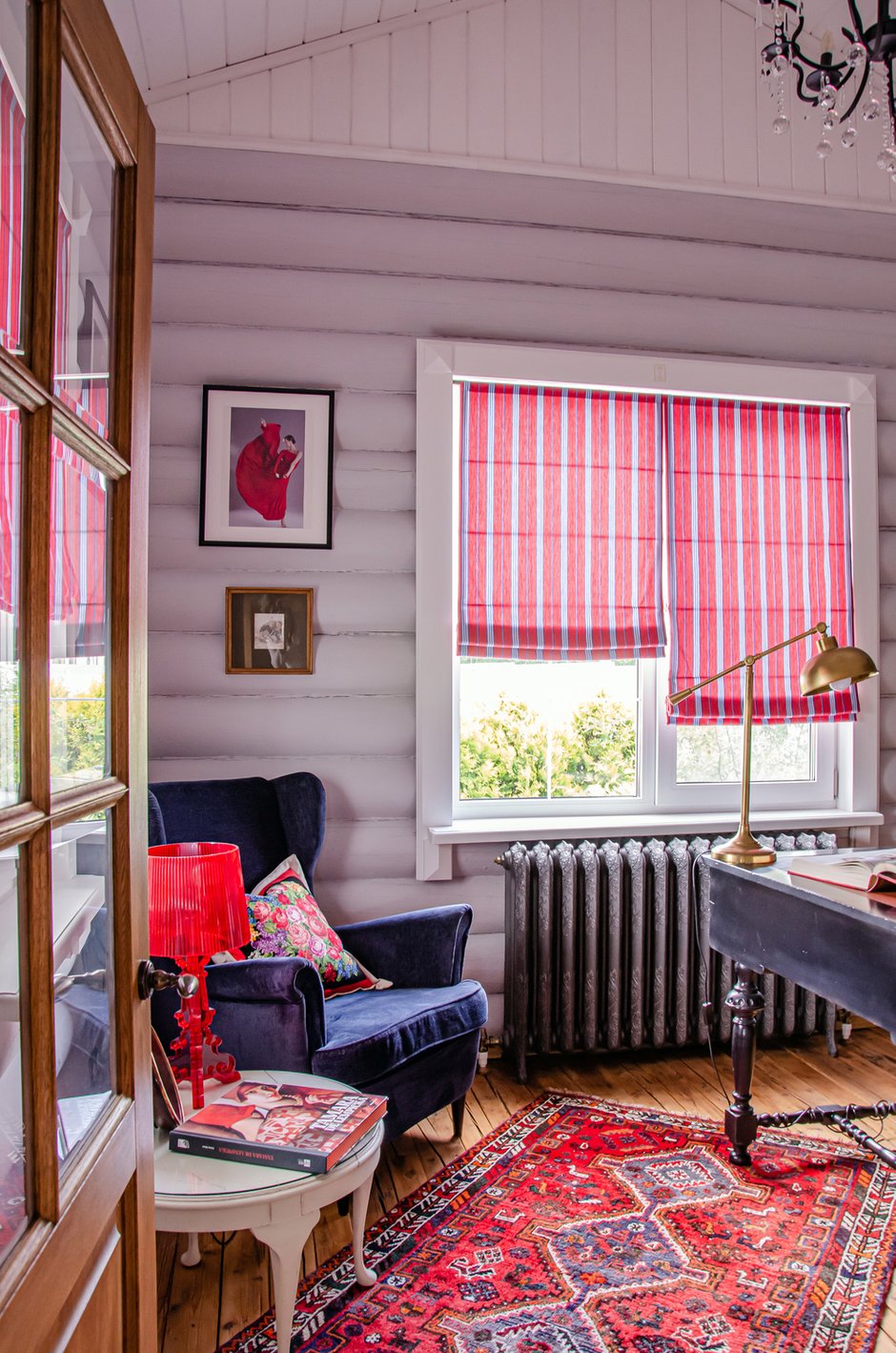 Фотография: Кабинет в стиле Прованс и Кантри, Эклектика, Дом, Проект недели, Дом и дача, Московская область, 4 и больше, Более 90 метров, Ирина Осипова – фото на INMYROOM