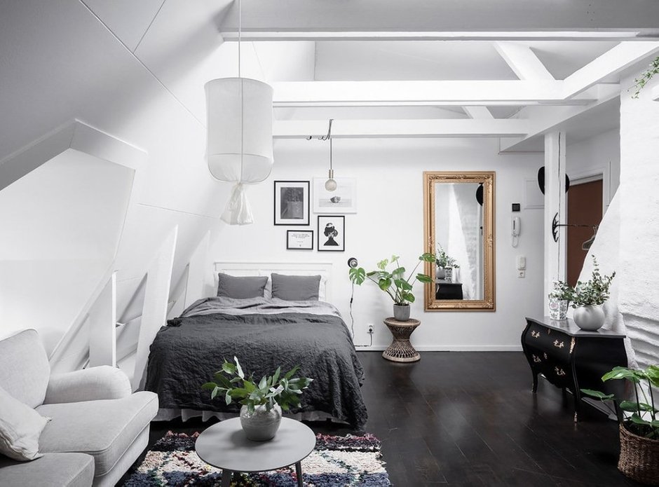 Фотография: Спальня в стиле Скандинавский, Швеция, Гид, скандинавский стиль в интерьере – фото на INMYROOM