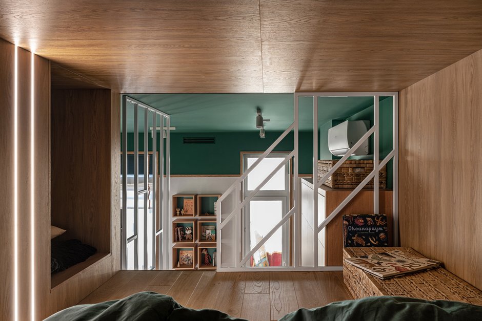 Фото: Детская комната в стиле Модерн, Эклектика, Квартира, Проект дня, Москва, 3 комнаты, Более 90 метров, Анна Малютина, ЖК Одинград - фото на INMYROOM