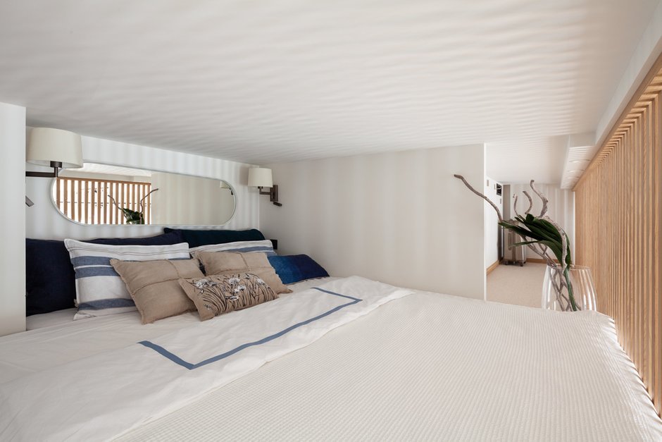 Фотография: Спальня в стиле Эко, Современный, Квартира, Студия, Минимализм, Проект недели, Москва, 1 комната, до 40 метров, 40-60 метров, Анастасия Рыкова, S-Style – фото на INMYROOM