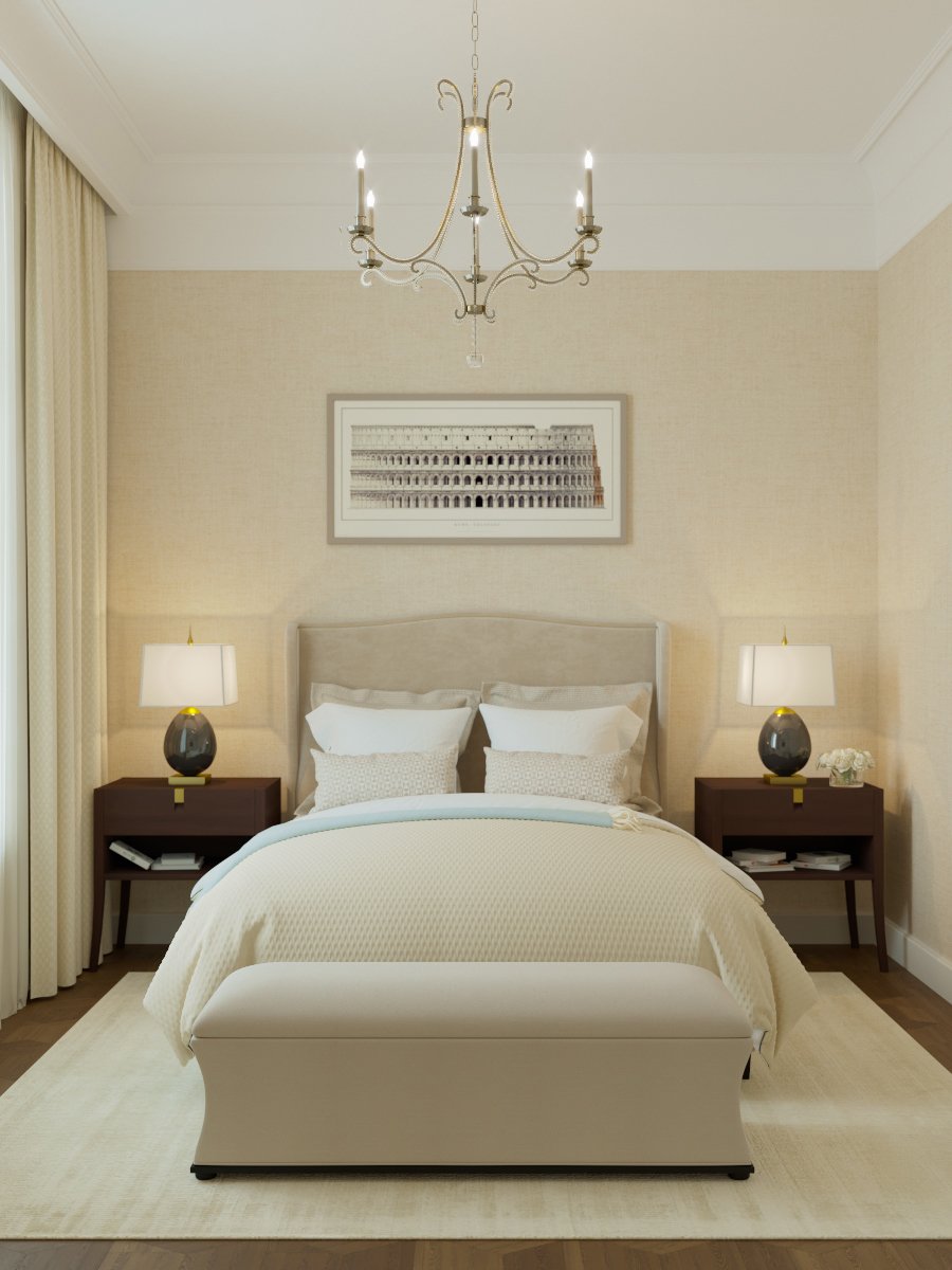 Фотография: Спальня в стиле Современный, – фото на INMYROOM