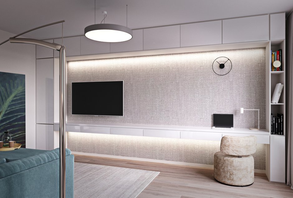Фотография: Гостиная в стиле Минимализм,  – фото на INMYROOM