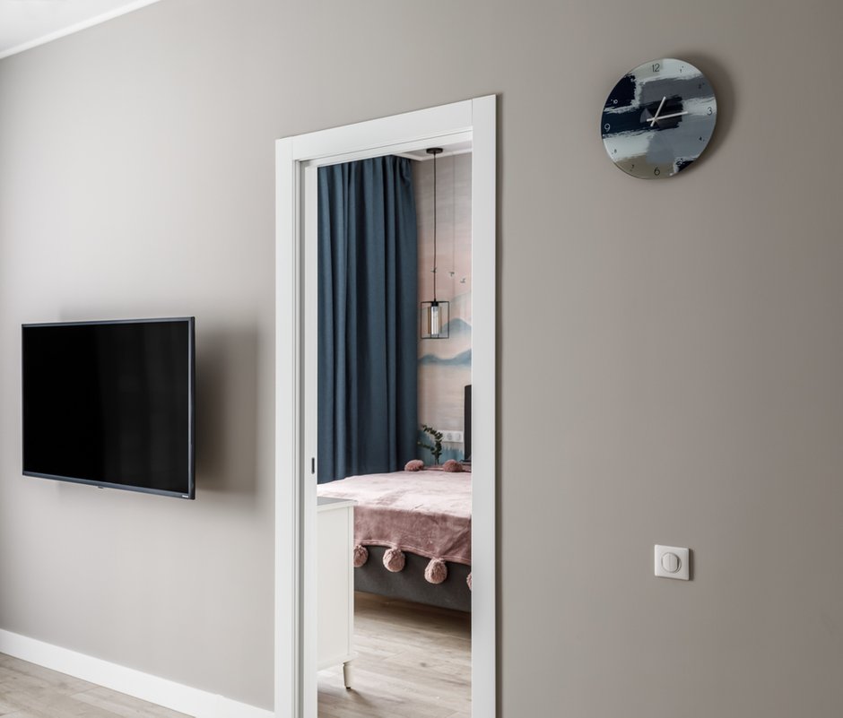 Фотография: Гостиная в стиле Современный, Скандинавский, Квартира, Проект недели, Москва, 2 комнаты, 40-60 метров, Ирина Долганова – фото на INMYROOM