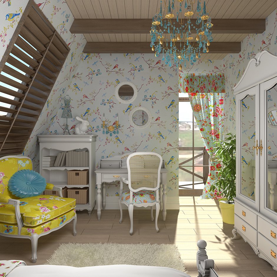 Фотография: Детская в стиле , Декор интерьера, Дом, Country Corner, Дома и квартиры, Прованс, Проект недели – фото на INMYROOM