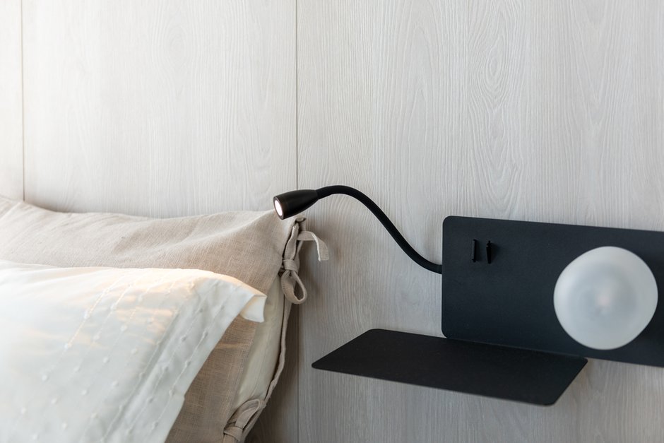 Фотография: Спальня в стиле Минимализм, Современный, Квартира, Проект дня, Киев, PLANiUM, 4 и больше, Более 90 метров – фото на INMYROOM