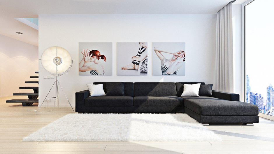 Фотография: Гостиная в стиле Минимализм, Советы – фото на INMYROOM