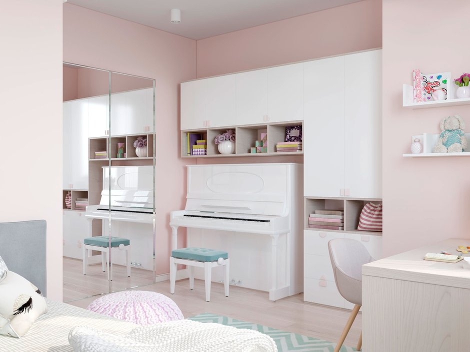 Фотография: Детская в стиле Современный, Квартира, Проект недели, Москва, Монолитный дом, 4 и больше, Более 90 метров, ЖК Ленинский – фото на INMYROOM