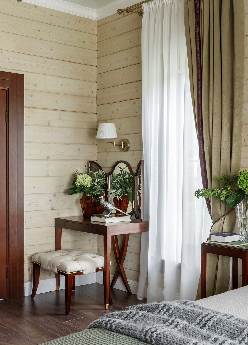 Фотография: Спальня в стиле Классический, Современный, Дом, Проект недели, Дом и дача, Московская область, 4 и больше, Более 90 метров, Елена Французова – фото на INMYROOM