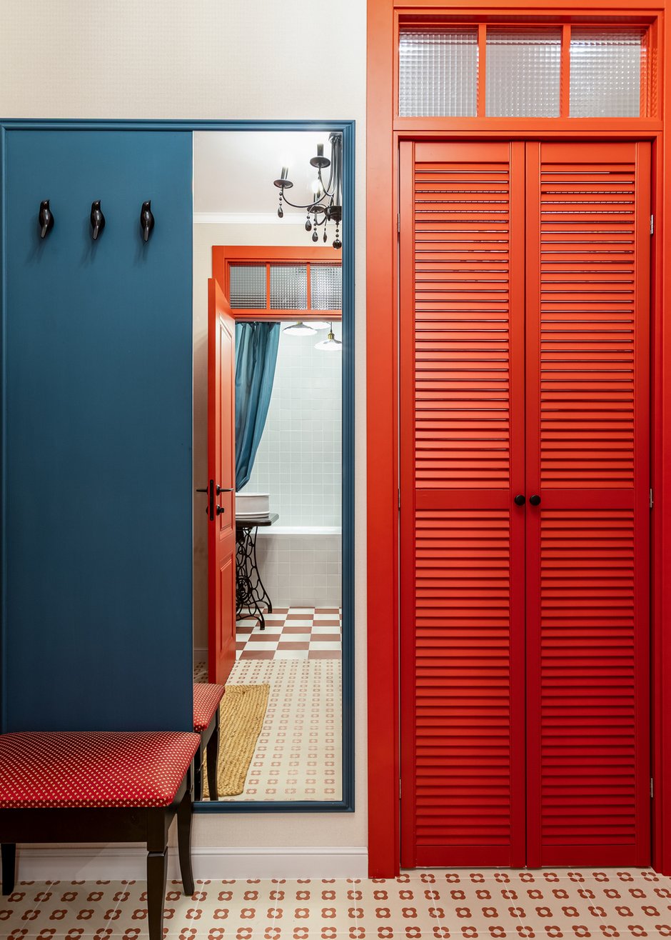 Фотография: в стиле , Малогабаритная квартира, Квартира, Студия, Проект дня, Москва, до 40 метров, малогабаритки, современный с элементами ретро, фото интерьера, дизайн интерьера фото, Светлана Немцова – фото на INMYROOM