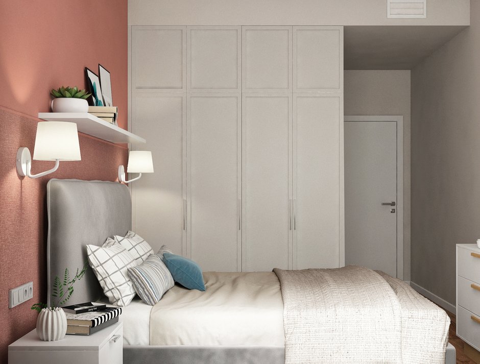 Фотография: Спальня в стиле Современный, Квартира, Проект недели, Санкт-Петербург, Более 90 метров, Projector Studio – фото на INMYROOM