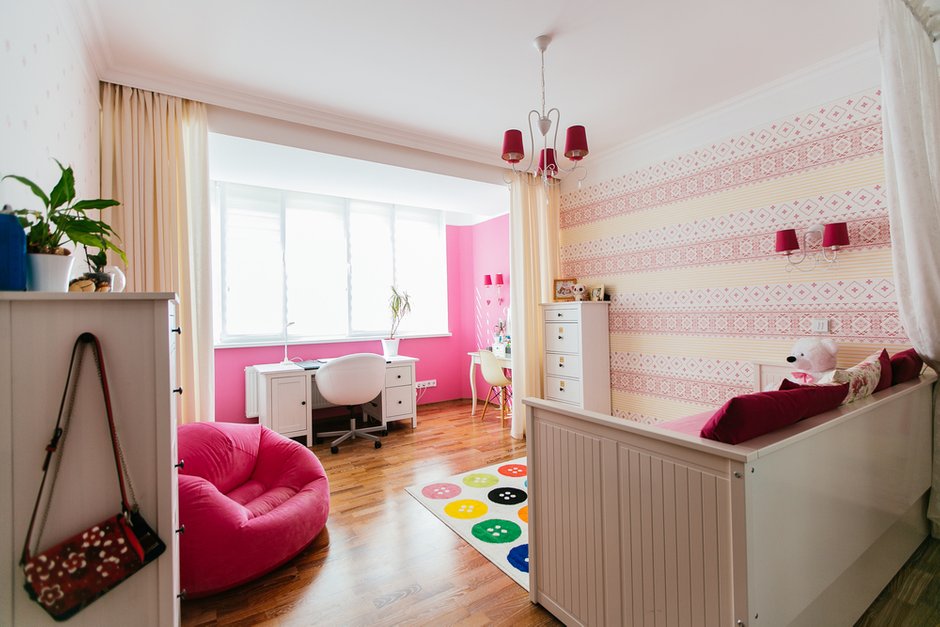 Фотография: Детская в стиле Прованс и Кантри, Современный, Квартира, Крым, Проект недели, 4 и больше, Более 90 метров, Симферополь, Татьяна Петрова – фото на INMYROOM