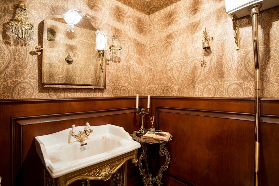 Фотография: Ванная в стиле Классический, Дом, Дома и квартиры – фото на INMYROOM