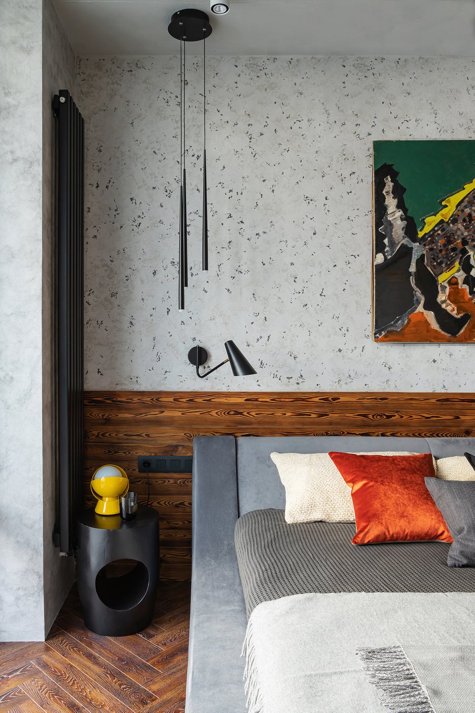 Фотография: Спальня в стиле Современный, Квартира, Проект недели, Екатеринбург, 3 комнаты, Более 90 метров, Евгений Швецов – фото на INMYROOM