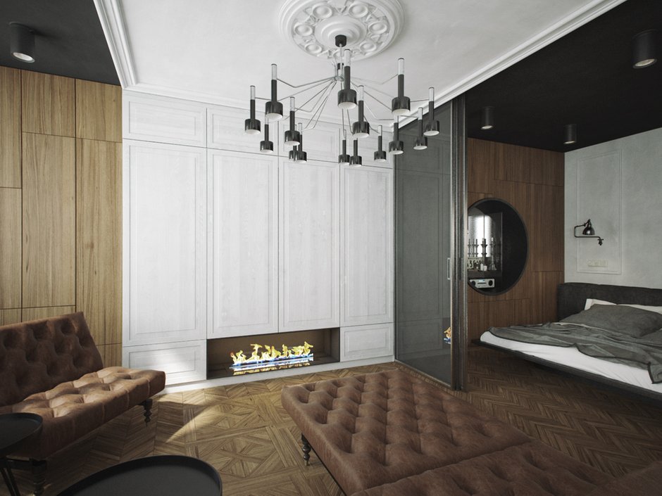 Фотография: Гостиная в стиле Современный, Эклектика,  – фото на INMYROOM