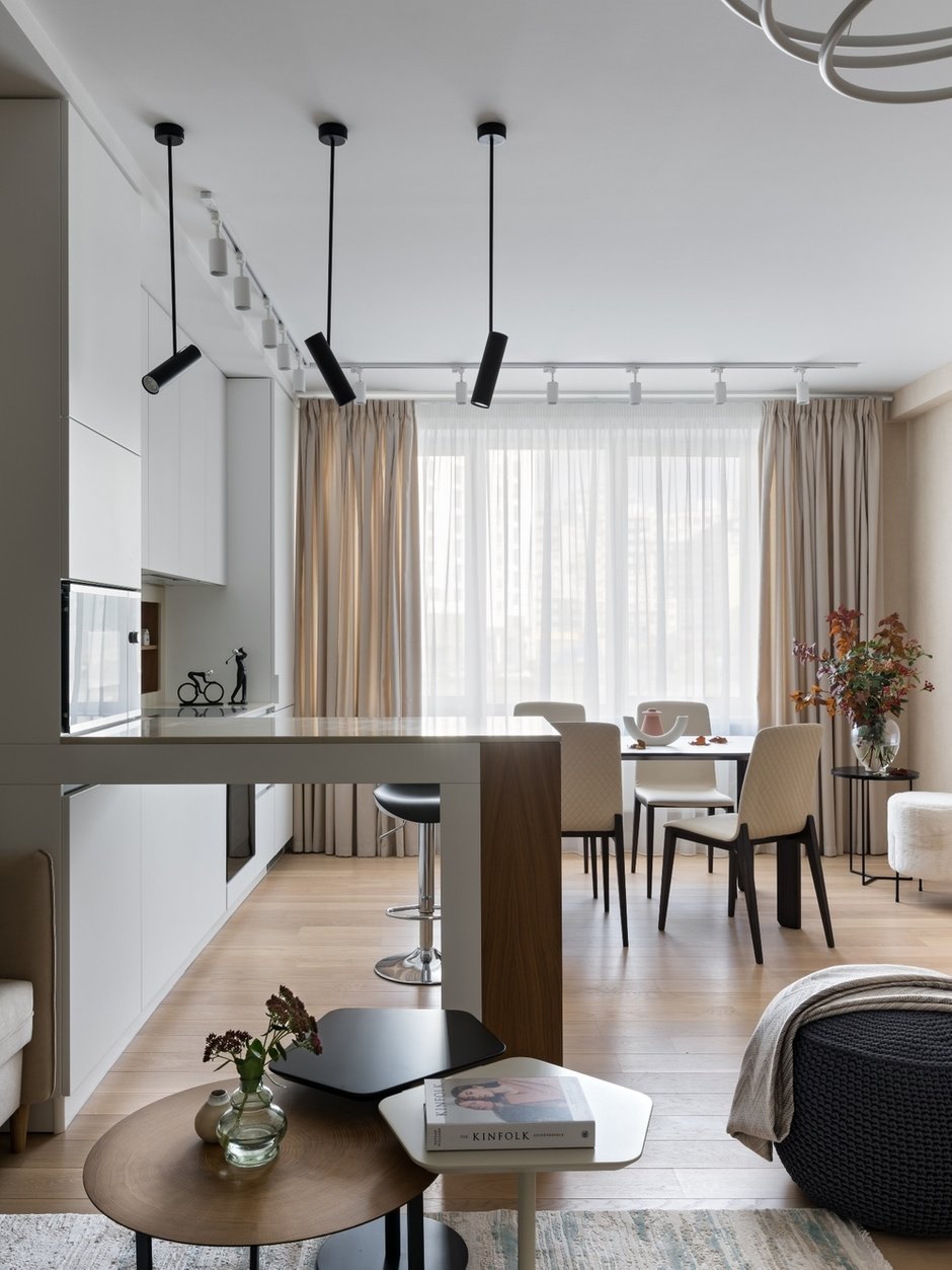 Фотография: Кухня и столовая в стиле Современный, Квартира, Проект недели, Минск, 3 комнаты, 60-90 метров, Катерина Смольская – фото на INMYROOM