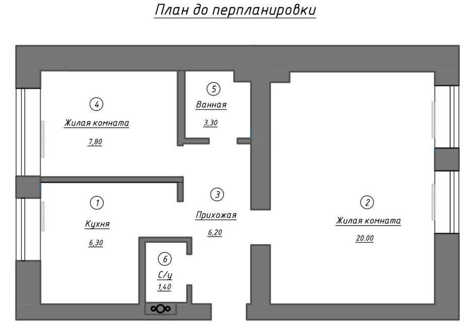 Фотография: Планировки в стиле , Квартира, Проект дня, Екатерина Козлова, Беларусь, Сталинка, 2 комнаты, 40-60 метров, Могилев, современный с элементами классики и роскоши – фото на INMYROOM
