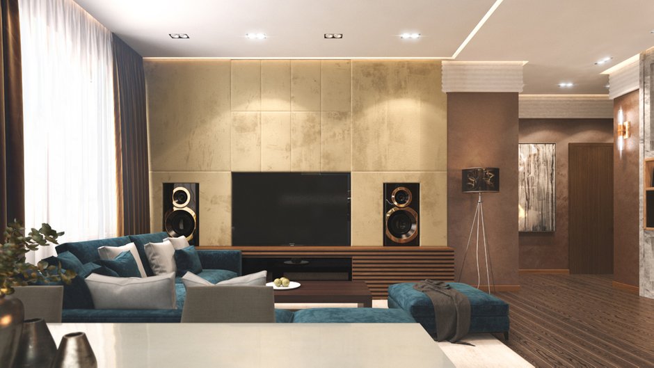 Фотография:  в стиле , Квартира, Проект недели, Санкт-Петербург, 3 комнаты, Более 90 метров, Монолитно-кирпичный, Студия «Восход», ЖК Dudergof Club – фото на INMYROOM