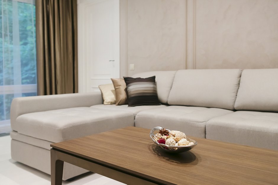 Фотография: Гостиная в стиле Современный, Классический, Квартира, Дома и квартиры, Проект недели – фото на INMYROOM