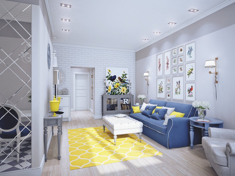 Фотография: Гостиная в стиле , Декор интерьера, DIY, Квартира, Restoration Hardware, Дома и квартиры, IKEA, Проект недели, Cosmorelax, Ideal Lux – фото на INMYROOM