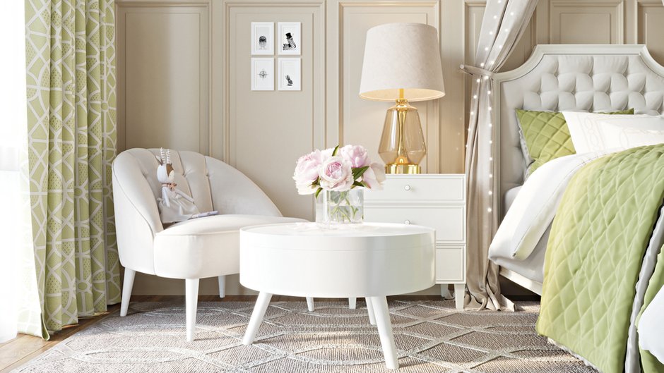 Фотография: Детская в стиле Классический, Современный, Квартира, Москва, Монолитный дом, 3 комнаты, Более 90 метров, #эксклюзивныепроекты, True interior – фото на INMYROOM