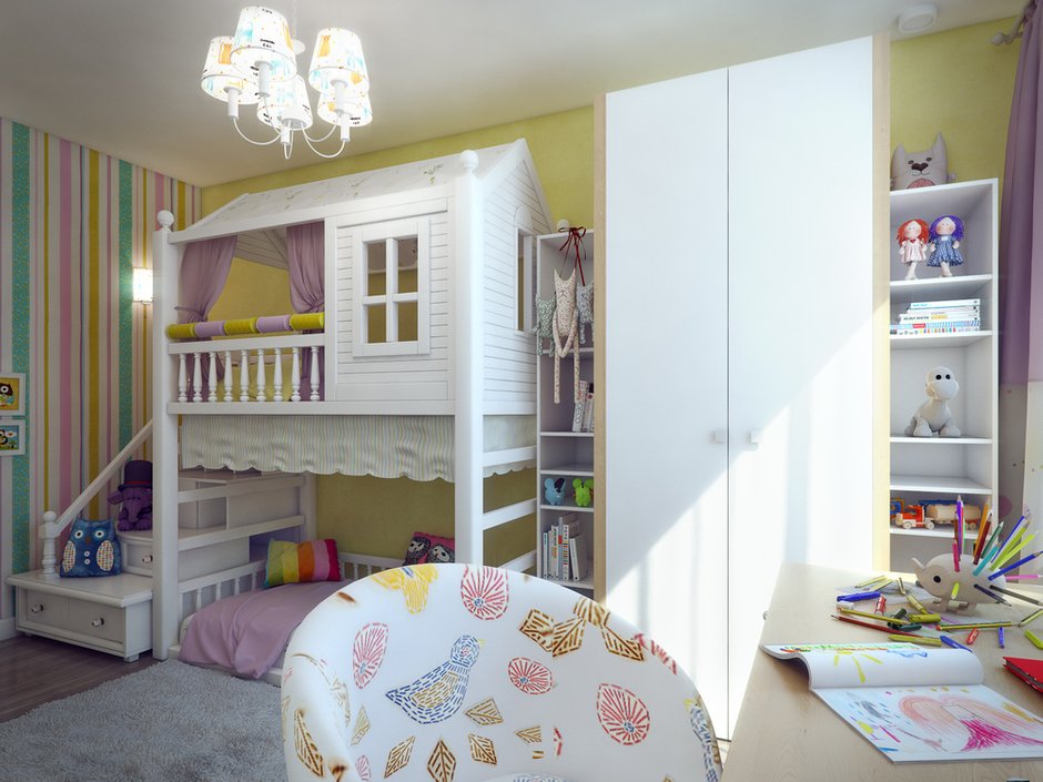 Фотография: Детская в стиле Современный, Квартира, Дома и квартиры, IKEA, Проект дня – фото на INMYROOM