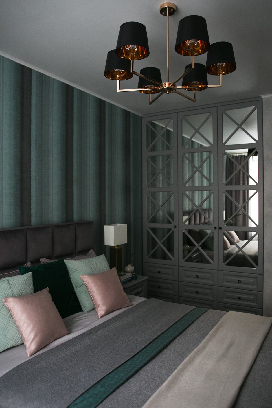 Фотография: Спальня в стиле Современный, Проект недели, Ленинградская область, 2 комнаты, 60-90 метров, Анастасия Заркуа – фото на INMYROOM