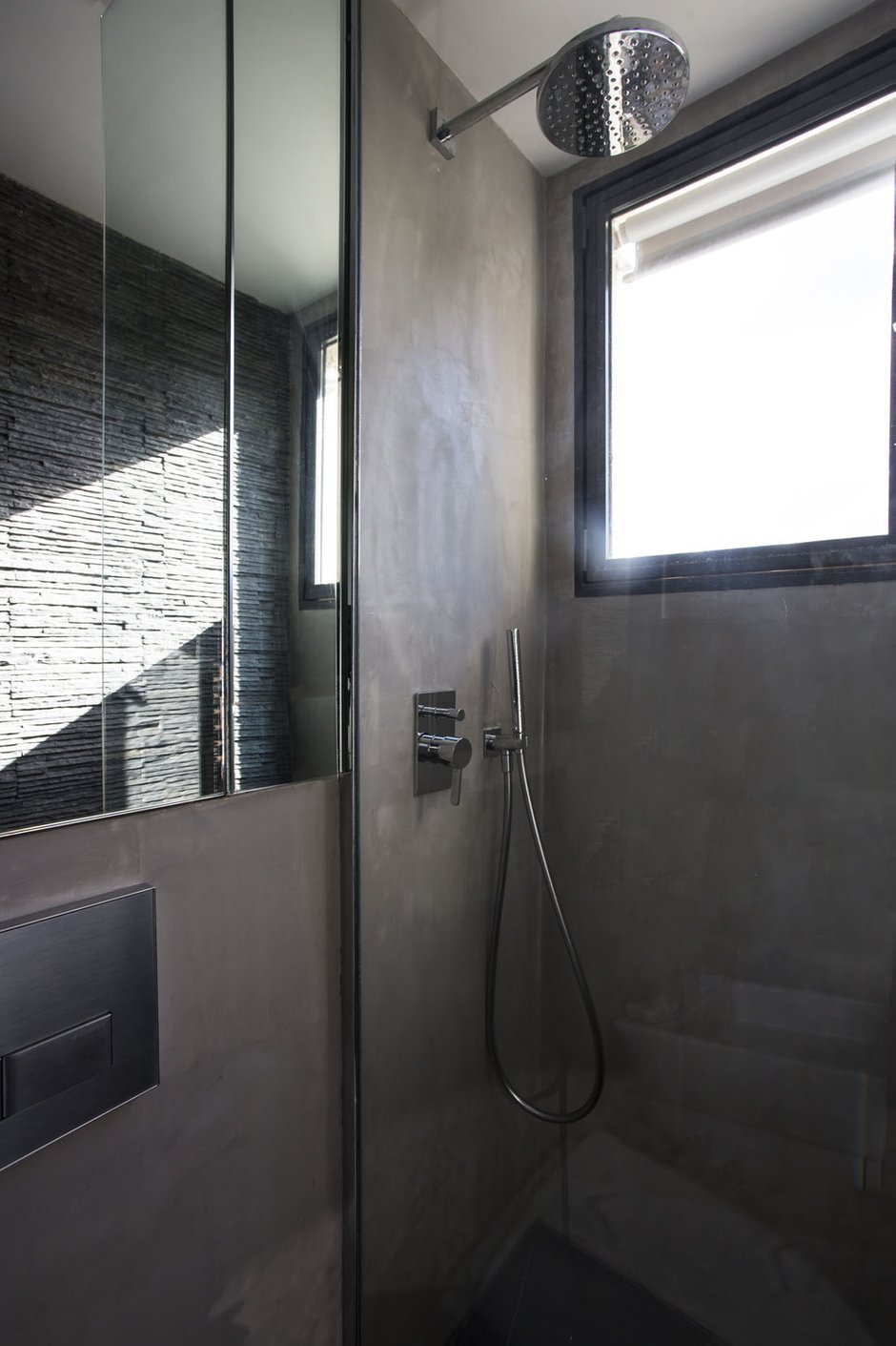 Фотография: Ванная в стиле Современный, Лофт, Малогабаритная квартира, Квартира, Дома и квартиры – фото на INMYROOM