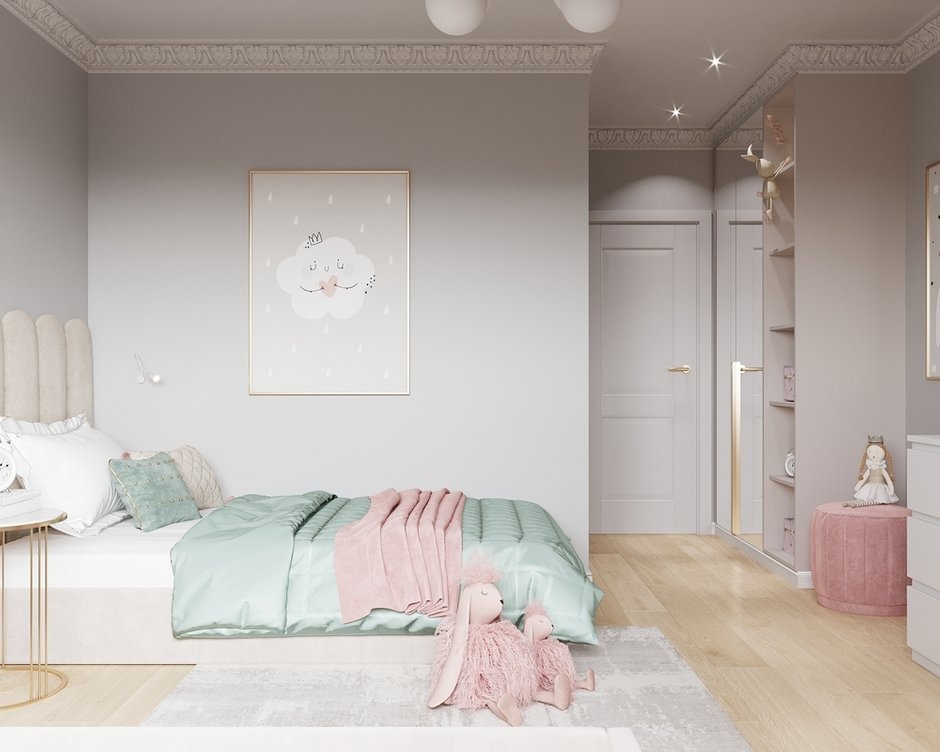 Фотография: Детская в стиле Современный, Квартира, Проект недели, Москва, 4 и больше, Более 90 метров, Елена Лебедева – фото на INMYROOM