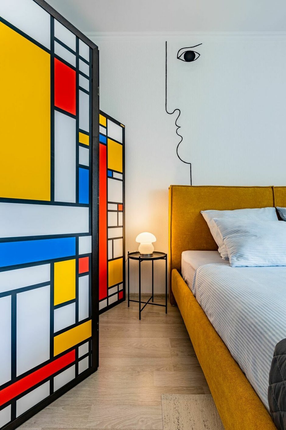 Фото: Спальня в стиле Модерн, Минимализм, Проект недели, 1 комната, 40-60 метров – фото на INMYROOM