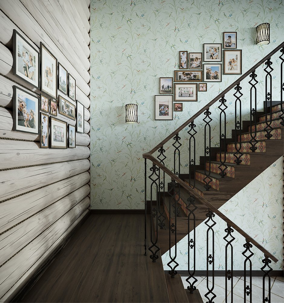 Фотография: Прихожая в стиле Прованс и Кантри, Дом, Проект недели, Дом и дача, Ирина Васильева, 4 и больше, Более 90 метров, Егорьевск – фото на INMYROOM