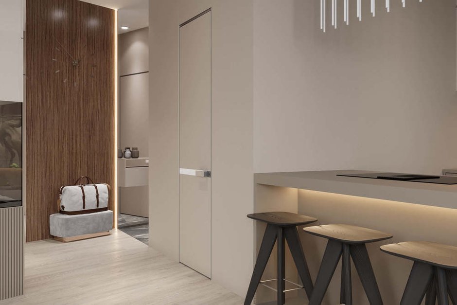 Фотография: Прихожая в стиле Современный, Скандинавский, Минимализм, Проект недели, 3 комнаты, Более 90 метров – фото на INMYROOM